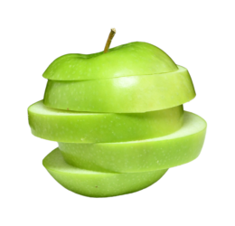 Sliced Green Apple